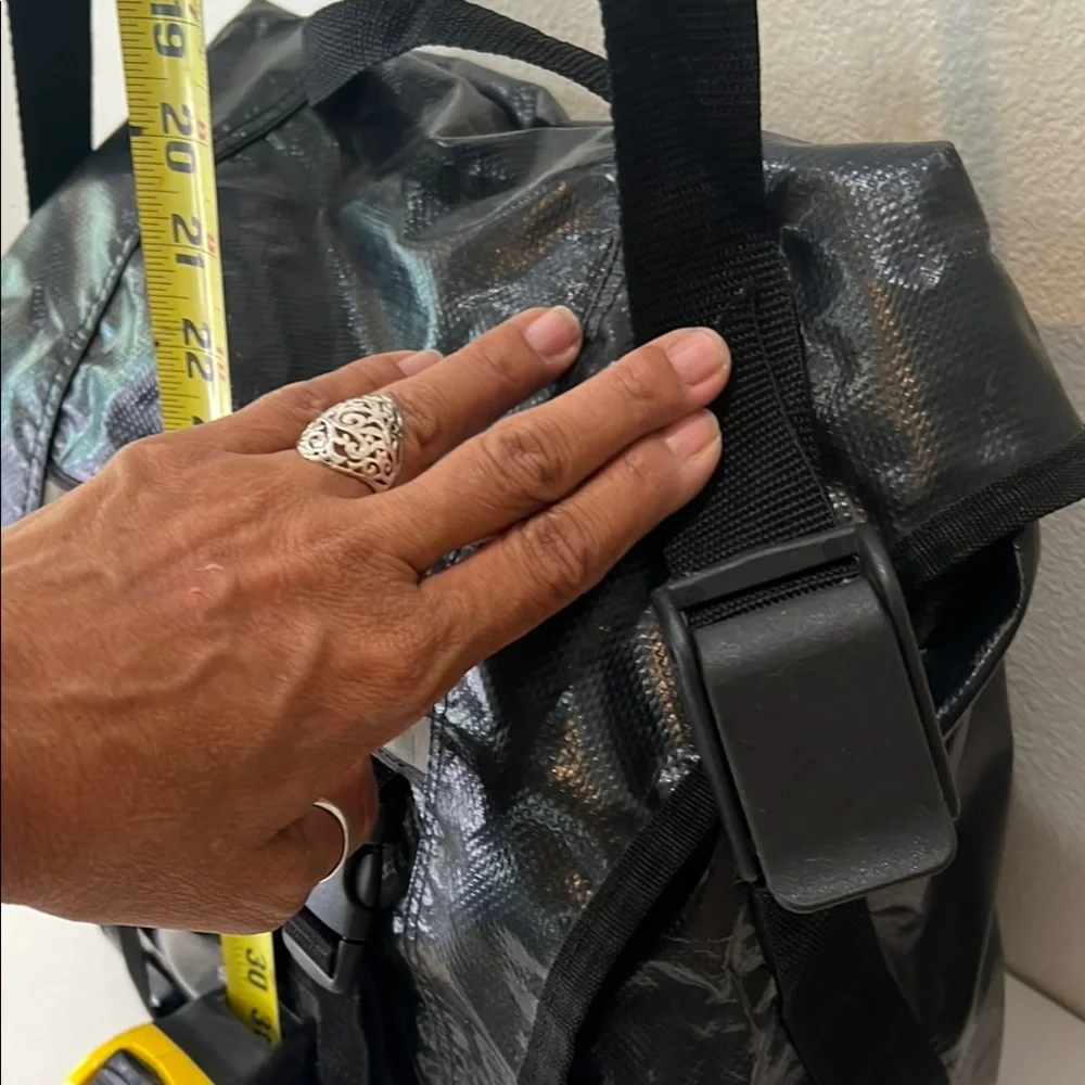 Rare Scott USA Waterproof Unisex Messenger /Bike Bag w/Adjust Strap, Reflectors - Picture 12 of 13